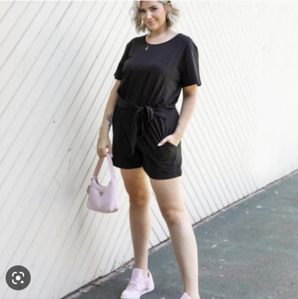 Jemma Shorty Romper, Large